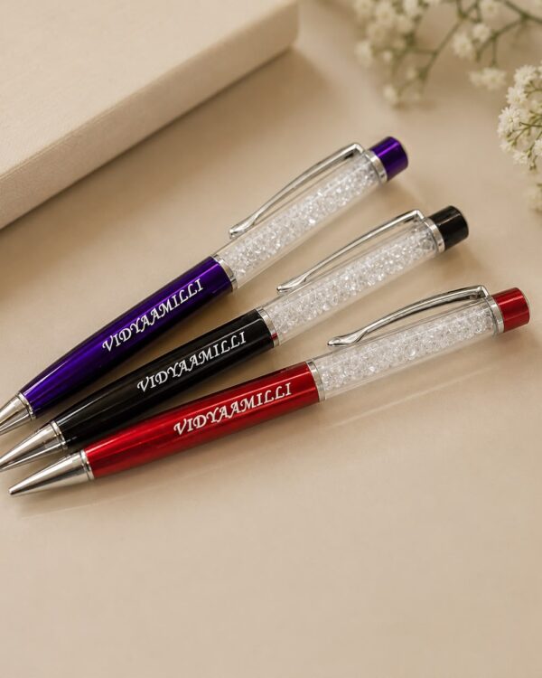 Personalized Crystal Ball Pen with Name