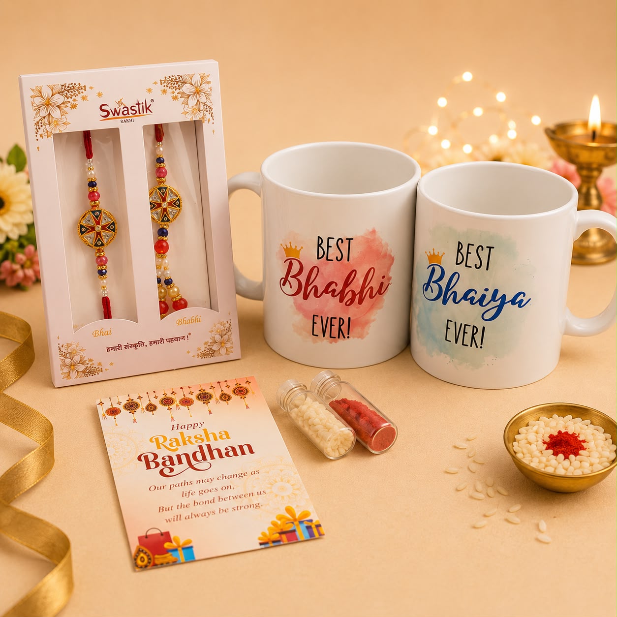 Rakhi Gift for Bhaiya-Bhabhi