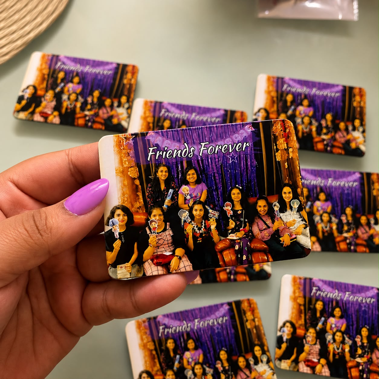 Personalised Photo Magnets (Set of 5) - Image 2