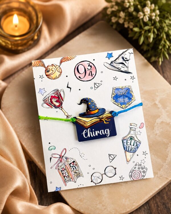 Personalised Harry Potter Theme Rakhi