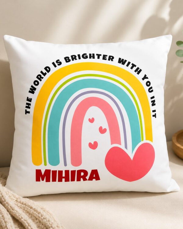 Personalized Name Cushion Pillows for Kids