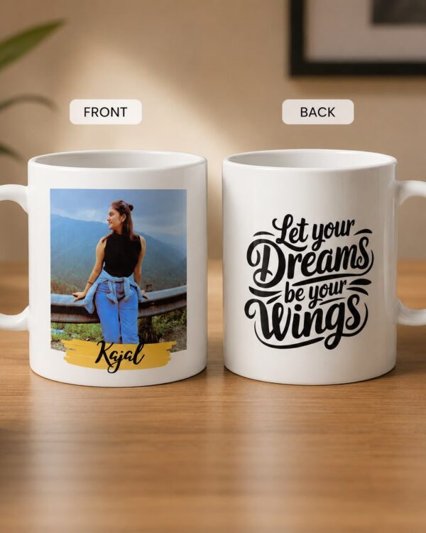 Personalised Photo Mug with Name