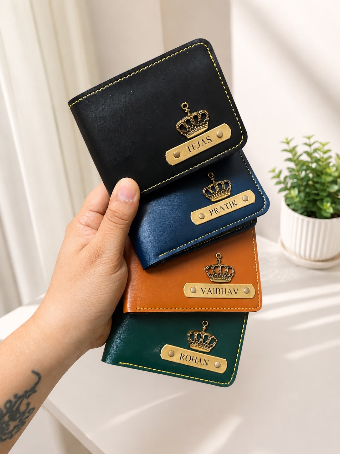 Personalised Wallet for Men - Image 2