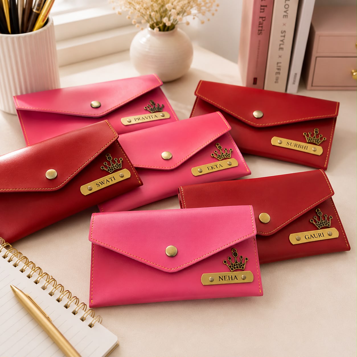 Personalised Minimal Clutch for Women - Image 4