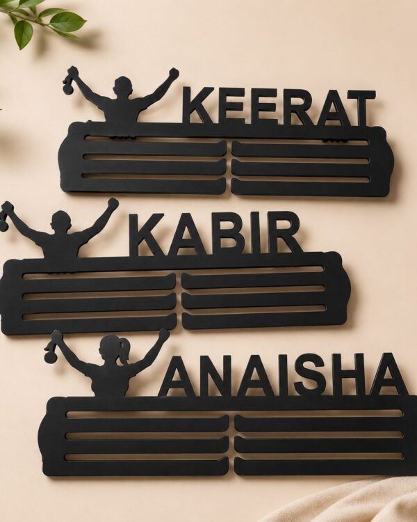 Personalised Medal Hanger for Wall
