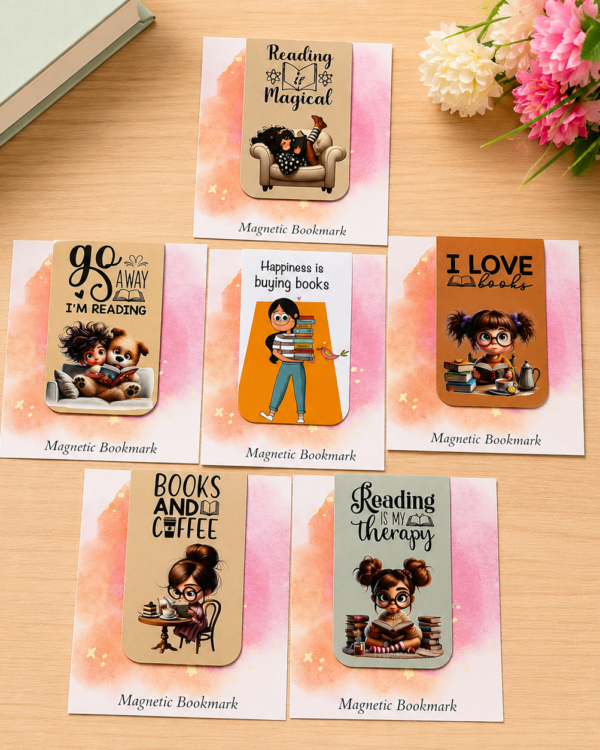 Magnetic Bookmarks - Set 1