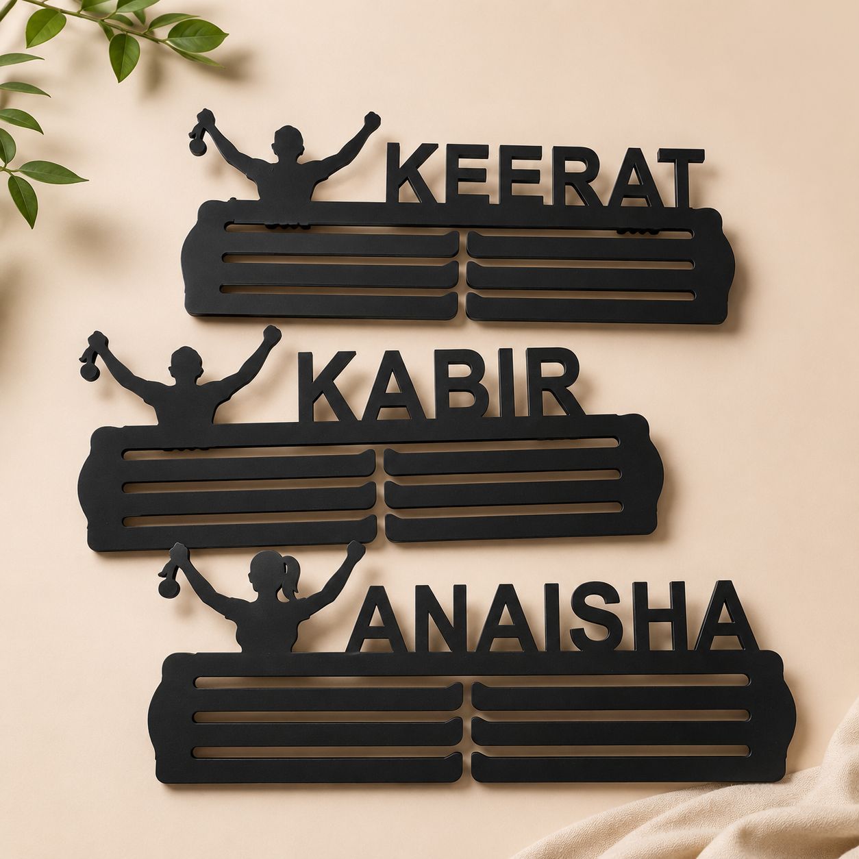 Personalised Medal Hanger for Wall