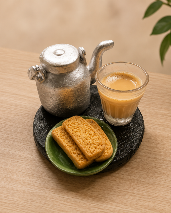 Chai Kettle Miniature Food 3D Fridge Magnet