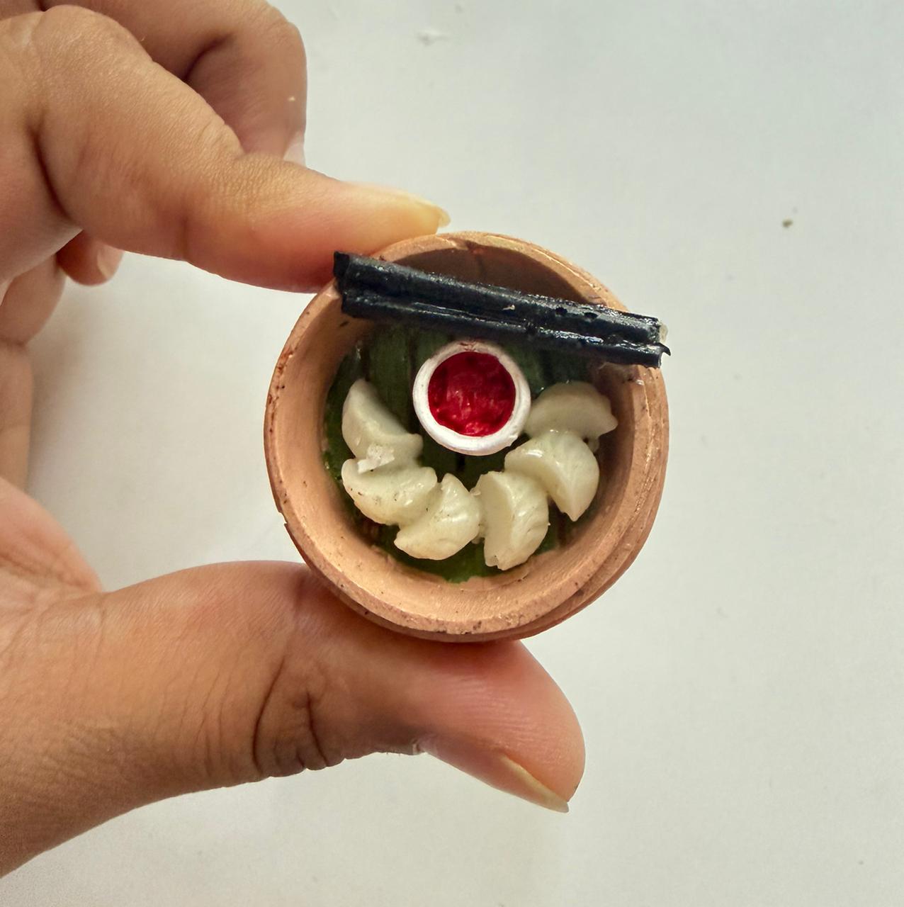 Momos Miniature Food 3D Fridge Magnet - Image 2