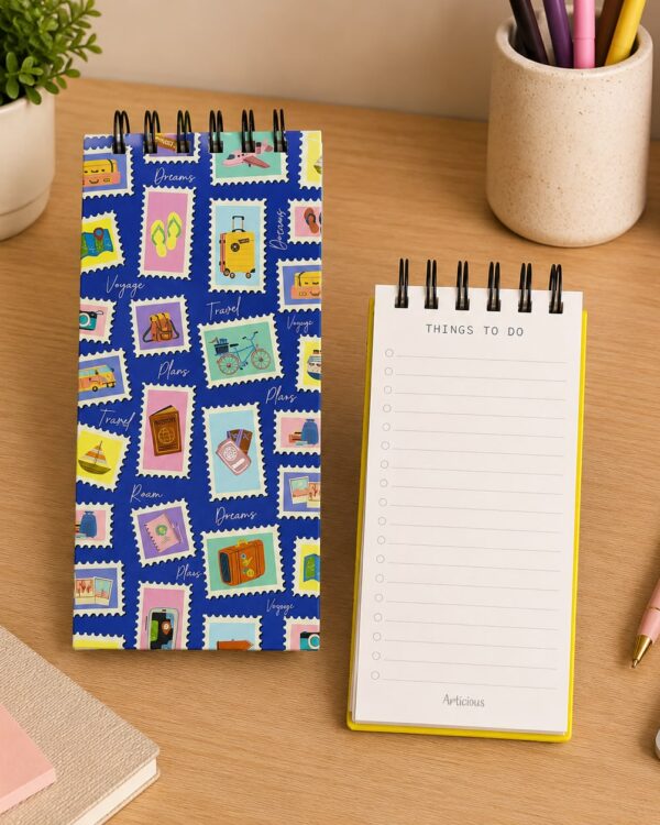 Blue Stamps - Daily To-Do List Notepad