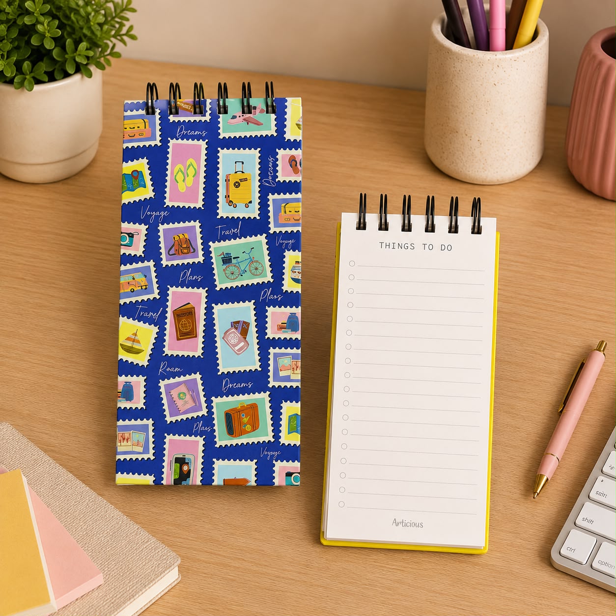 Blue Stamps - Daily To-Do List Notepad