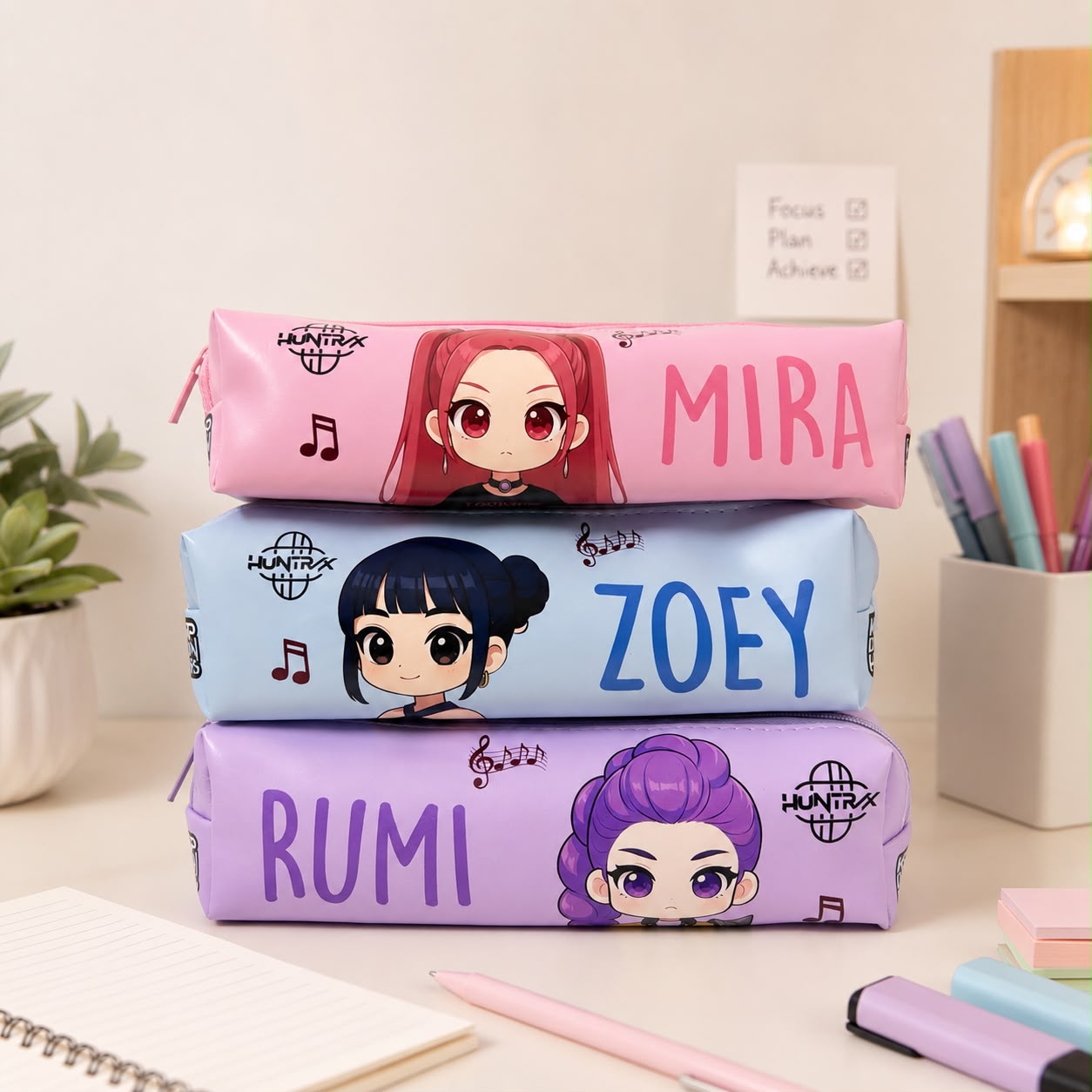 K Pop Stars Theme Pencil Case
