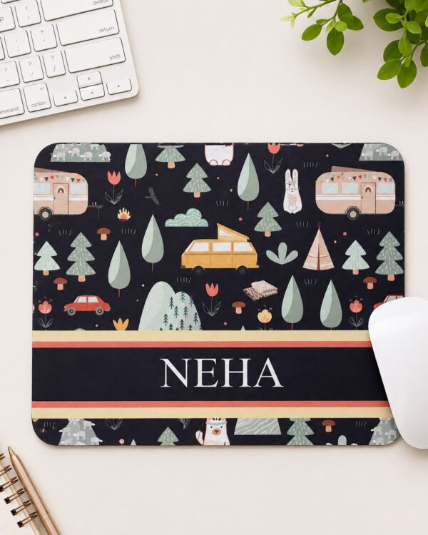Customised Mouse Pad for Laptop & PC with Personalised Photo, Logo & Text Print