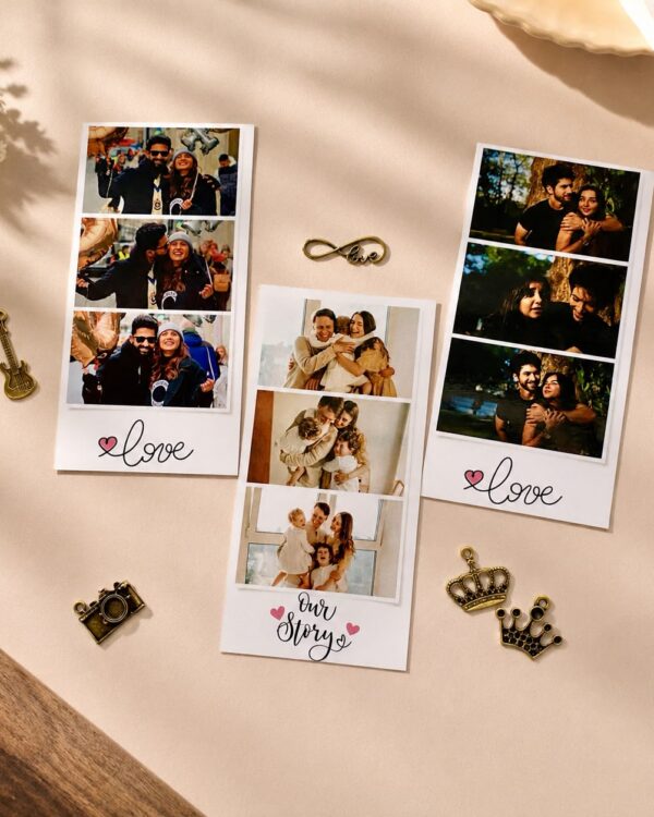 Personalised Photo Strip Magnets