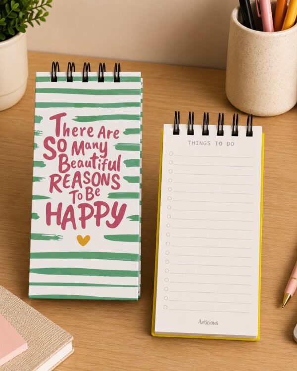 Happy - Daily To-Do List Notepad
