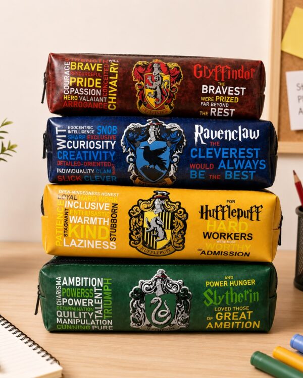 Hogwarts House Theme Pencil Case