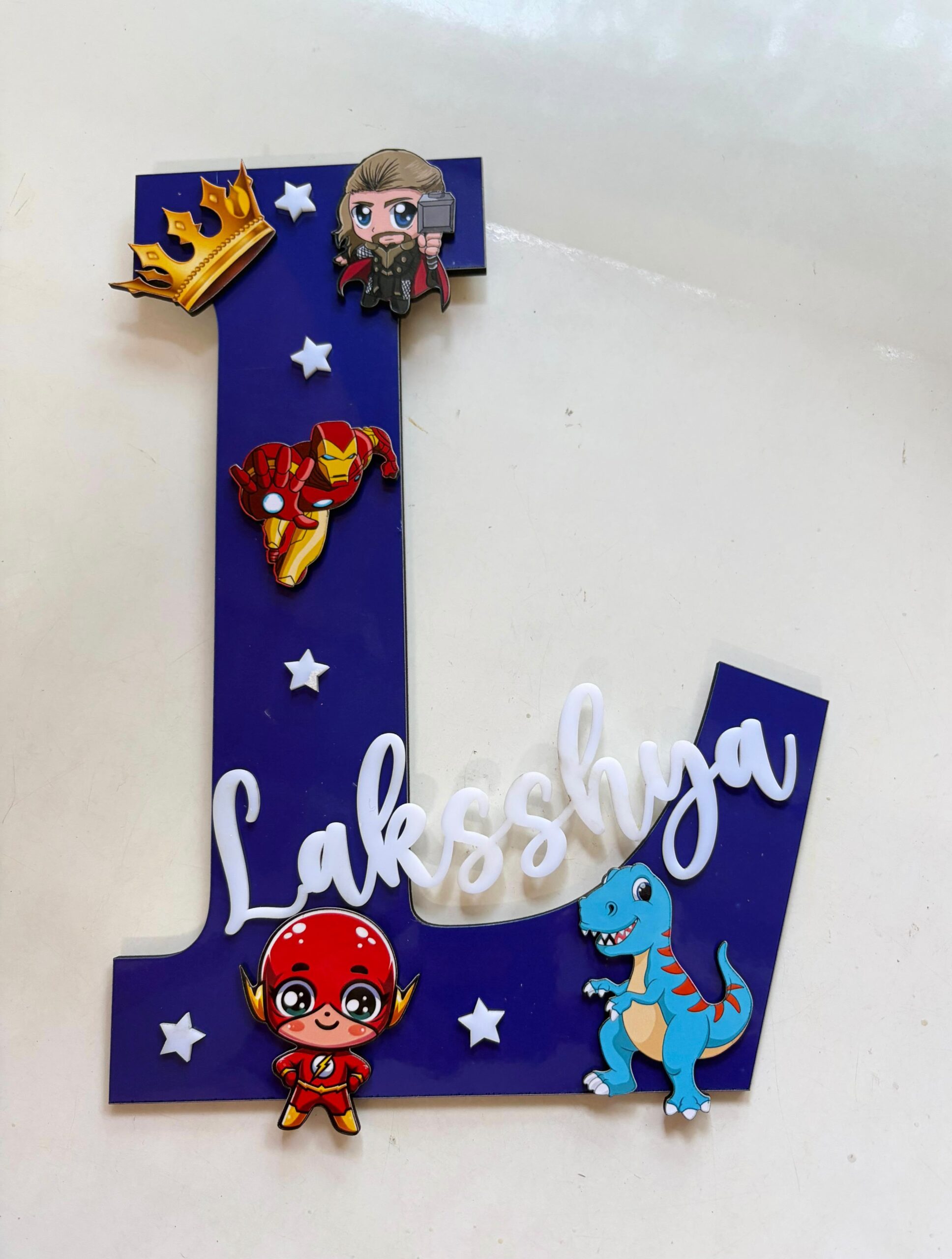 Personalised Alphabet Name Plate for Kids - Image 6