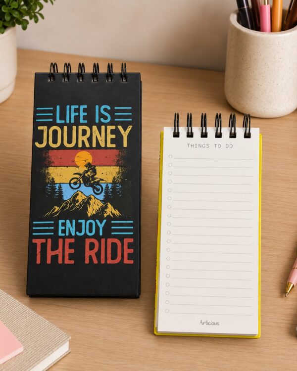 Life is Journey - Daily To-Do List Notepad