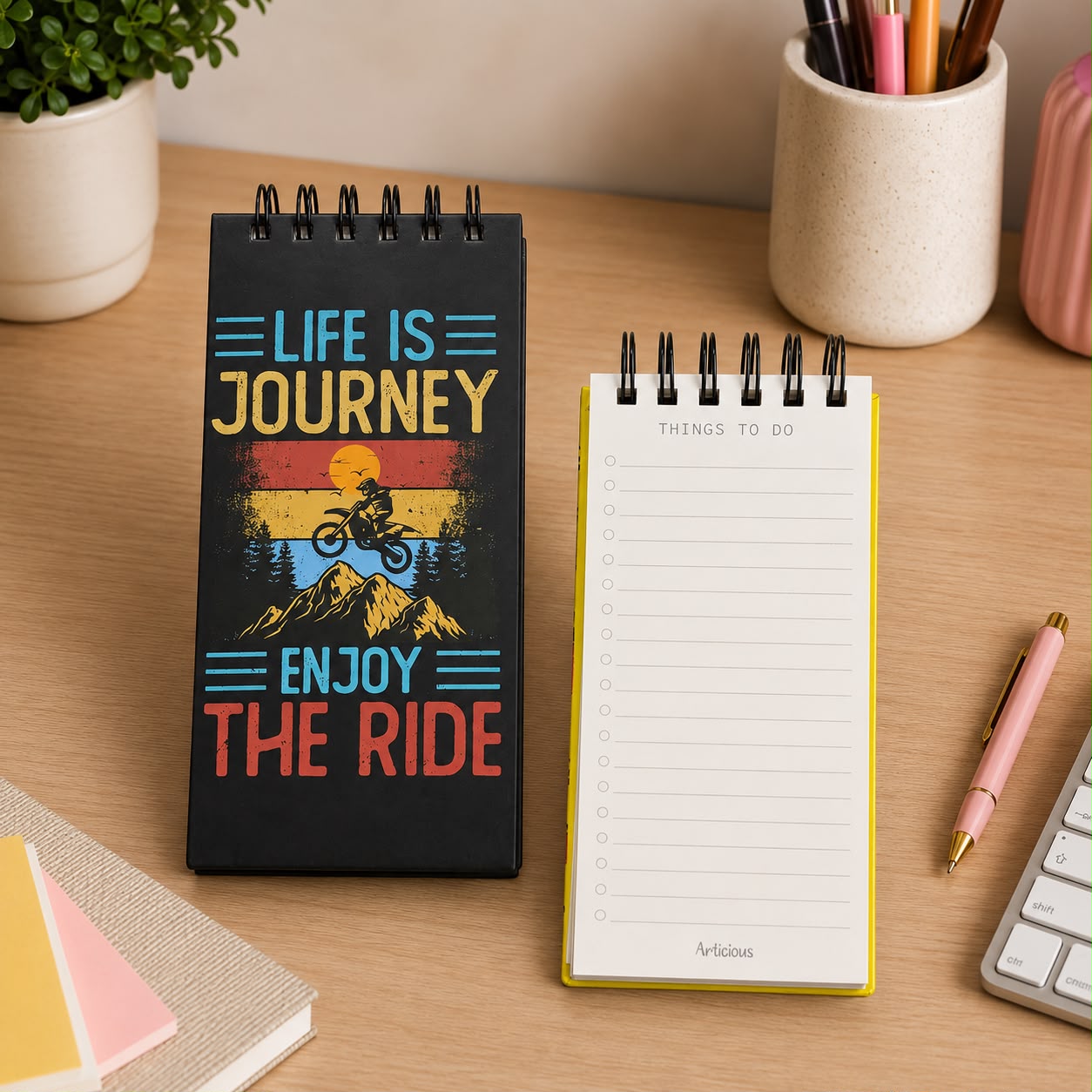 Life is Journey - Daily To-Do List Notepad