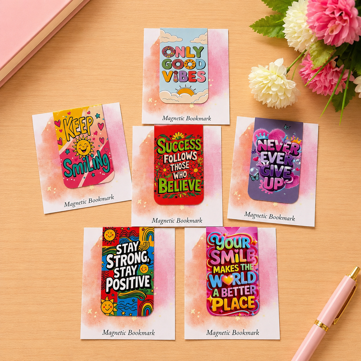 Magnetic Bookmarks - Set 5