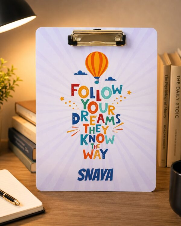 Personalized Exam Board with Custom Name