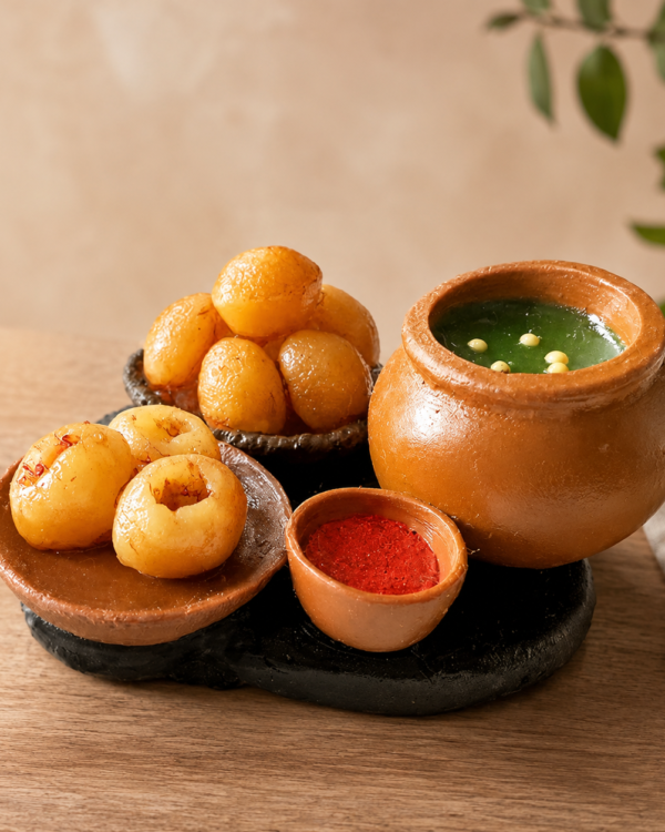 Golgappa (panipuri) Miniature Food 3D Fridge Magnet