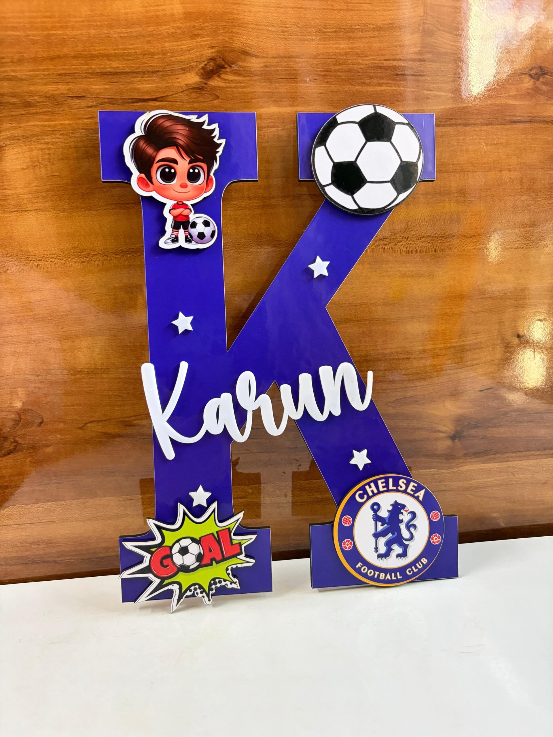 Personalised Alphabet Name Plate for Kids - Image 2