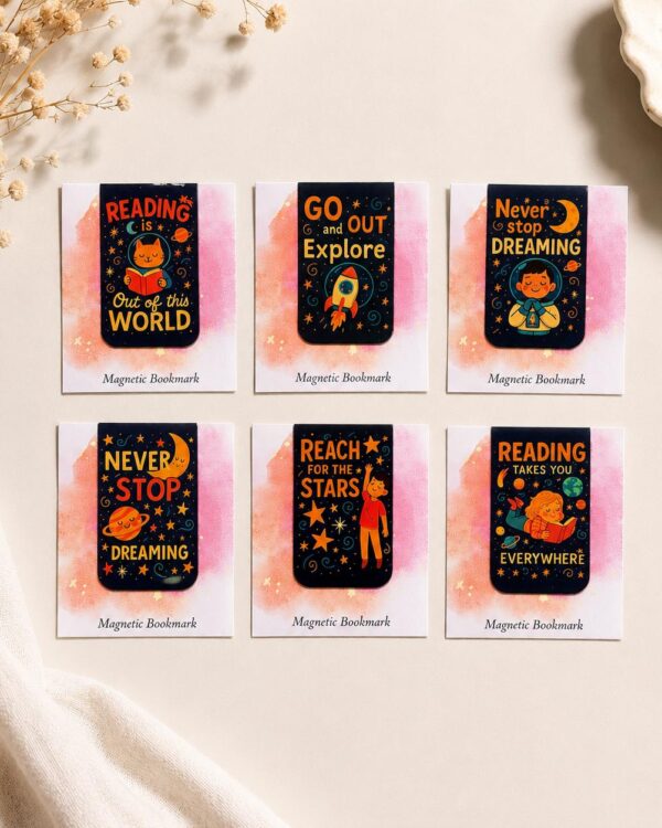 Magnetic Bookmarks - Set 7