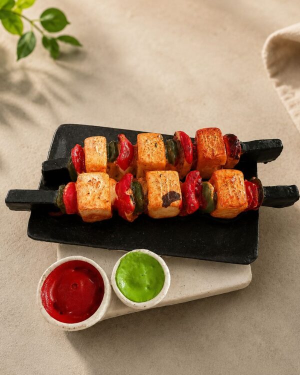 Paneer Tikka Miniature Food 3D Fridge Magnet