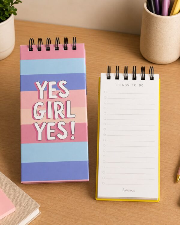 Yes Girl Yes - Daily To-Do List Notepad