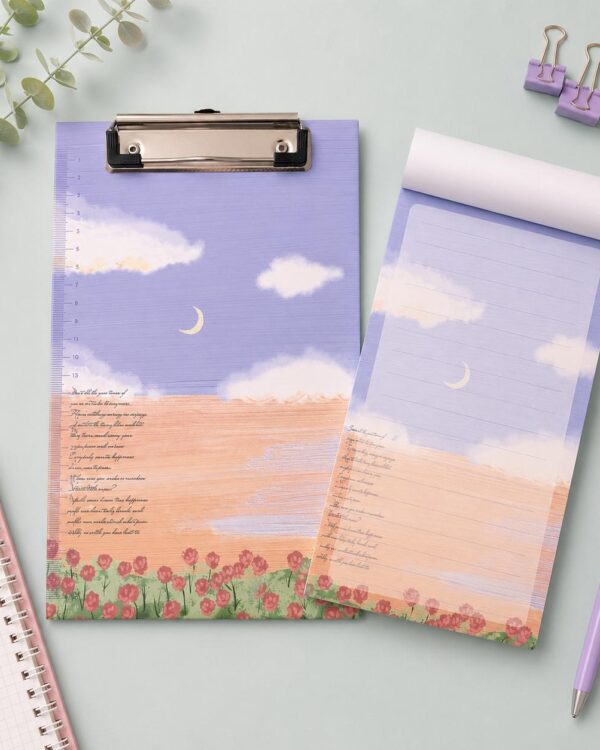 Sunset theme Clipboard Notepad