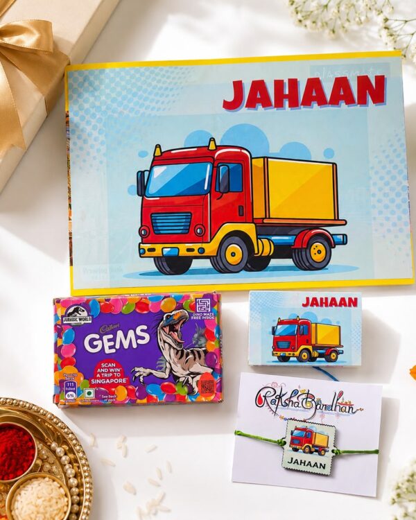 Personalised Drawing Kit Rakshabandhan Gift For Kids