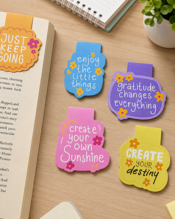 Quirky & Cute Magnetic Bookmarks 4