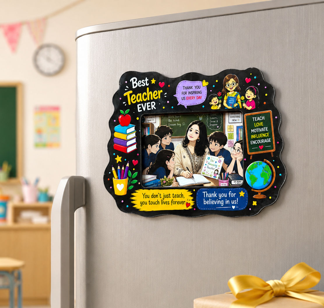 Best Teacher Magnet – Personalized Photo Magnet