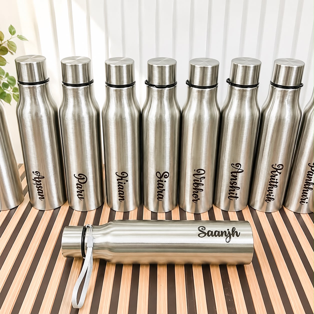Personalised Stainless Steel Bottle With Name Engraving - Image 6