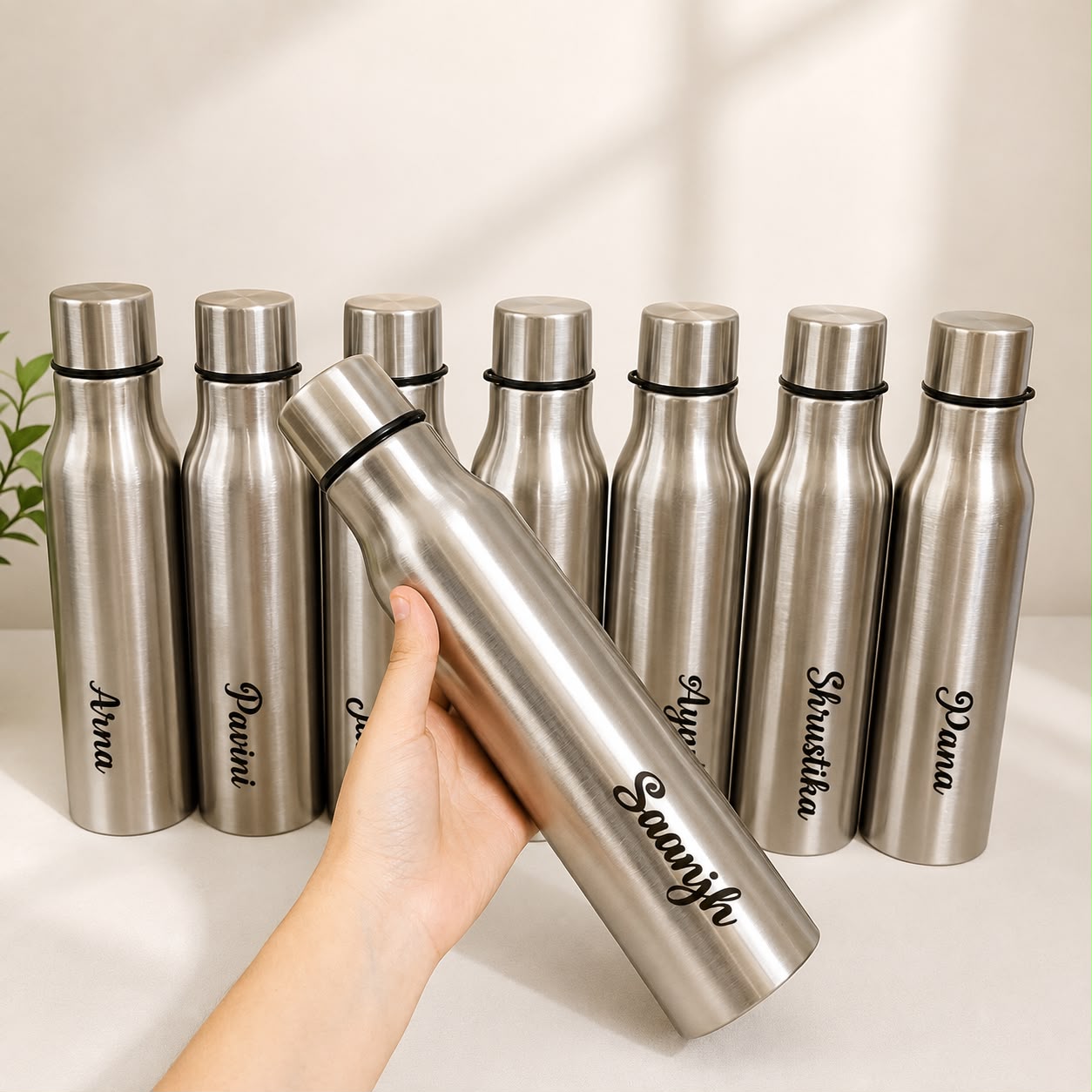 Personalised Stainless Steel Bottle With Name Engraving - Image 4